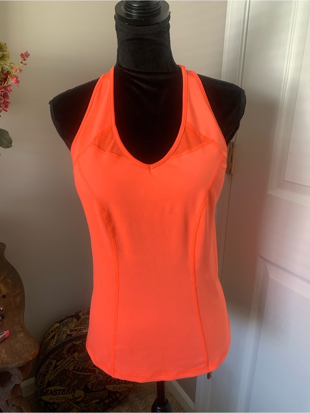 Kaktus Neon Orange Racerback Tank